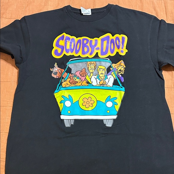 Delta Other - Delta Pro Weight Black T-Shirt with Red and Blue Logo